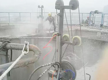 地道混凝土切开工具注意事项